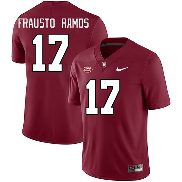 Men #17 Jshawn Frausto-Ramos Stanford Cardinal 2024 ACC Conference College Football Jerseys Stitched